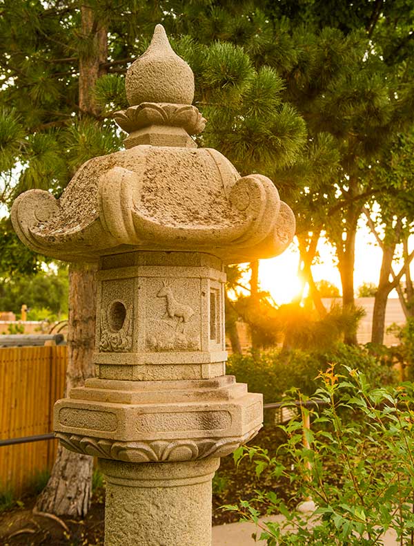 Denver Botanic Gardens - Japanese Garden - Lanterns
