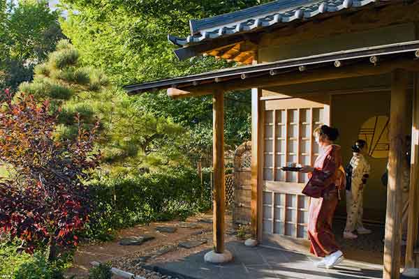 Denver Botanic Gardens - Japanese Garden - Tea House and Tea Garden