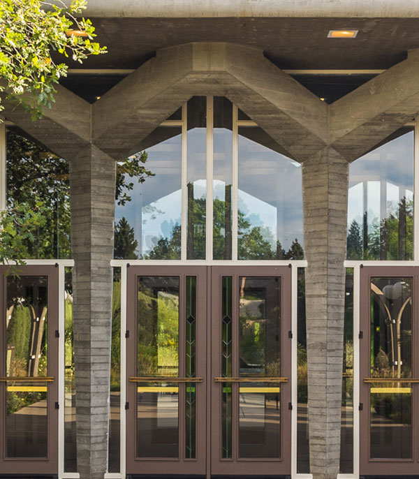Denver Botanic Gardens Boettcher Memorial Center - Cast Concrete